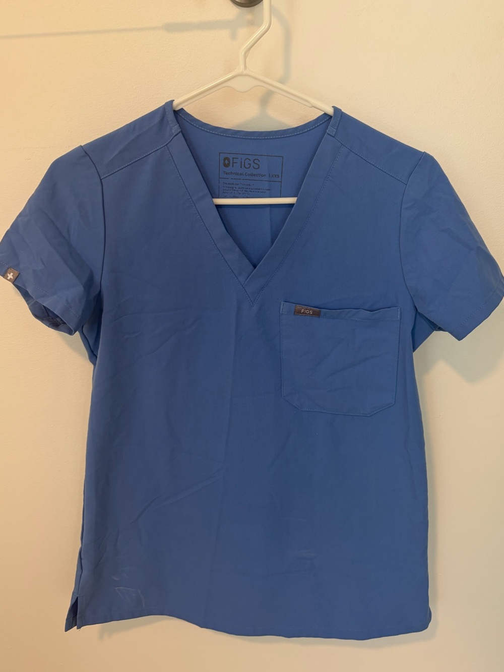 Figs Women’s Catarina Ceil Blue Scrub Top
